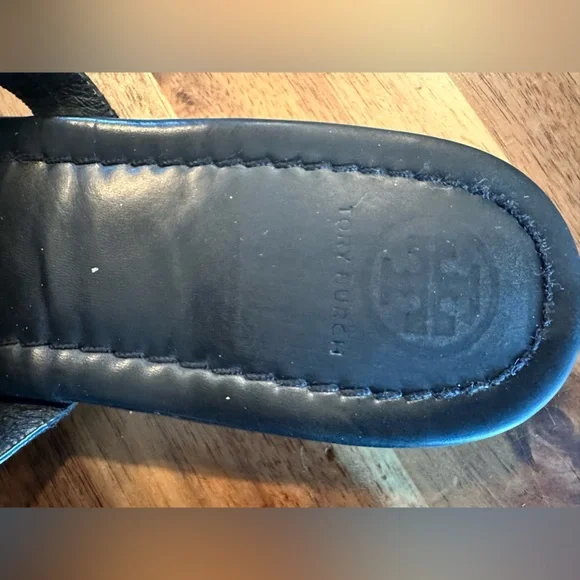 Tory Burch Miller Leather Sandals | Size 9 - Picture 5 of 8